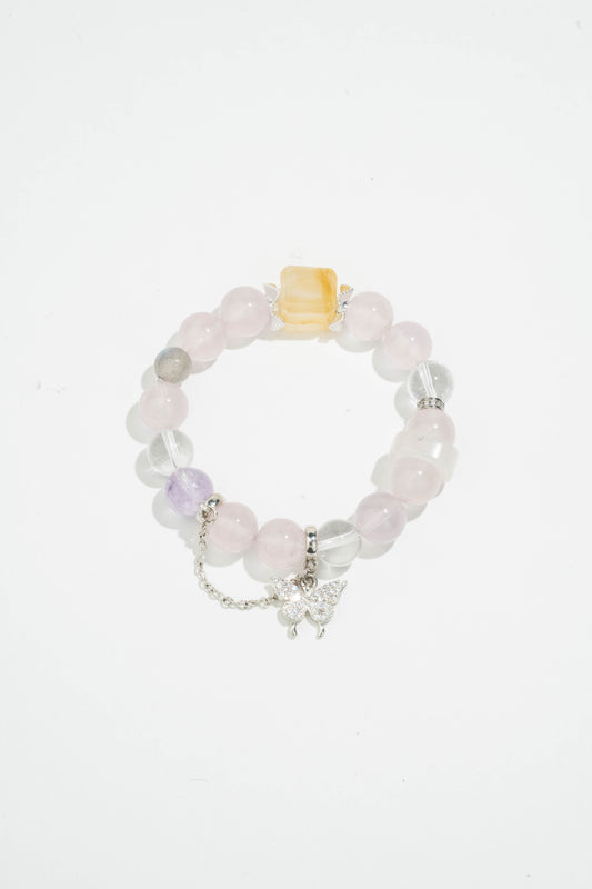 Butterfly Shadow in Flower Lane